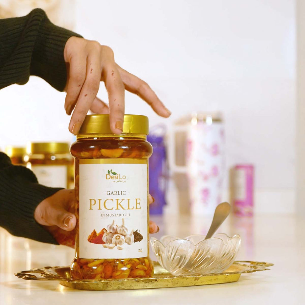 Lahsun Achar – Garlic Pickle