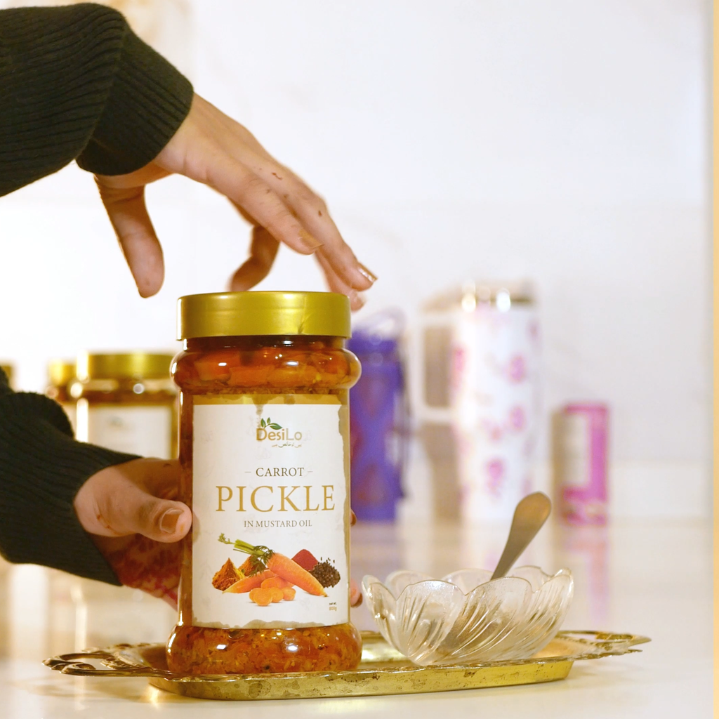 Gajar Achar – Carrot Pickle
