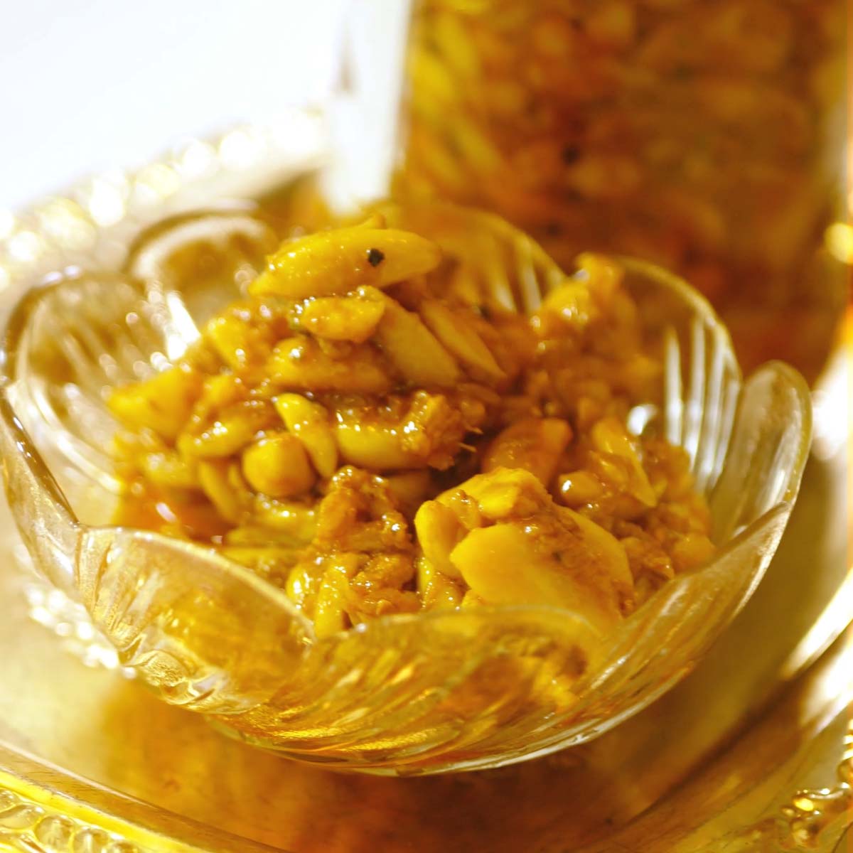 Lahsun Achar – Garlic Pickle