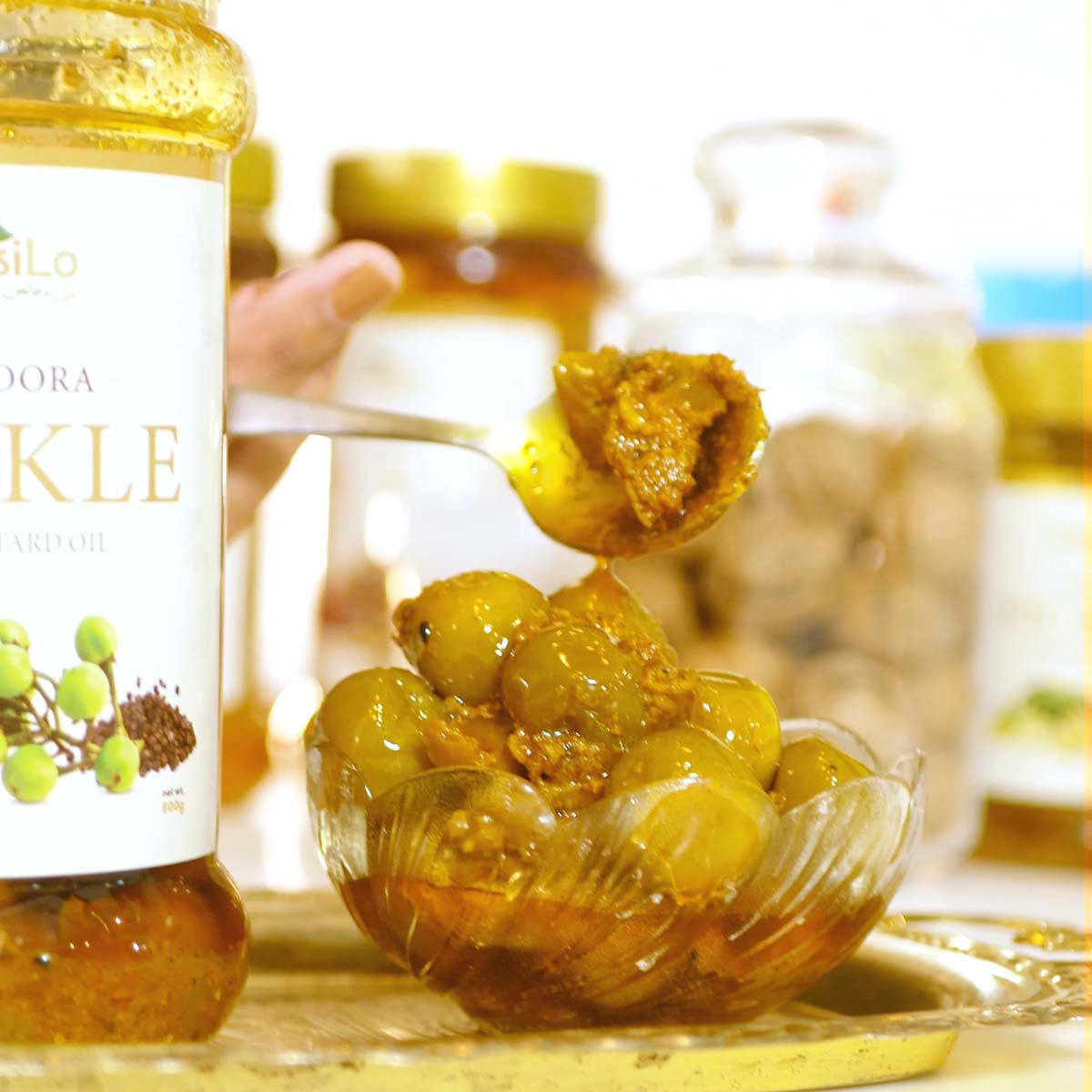 Lasoora Achar Achar - Glue Berry Pickle