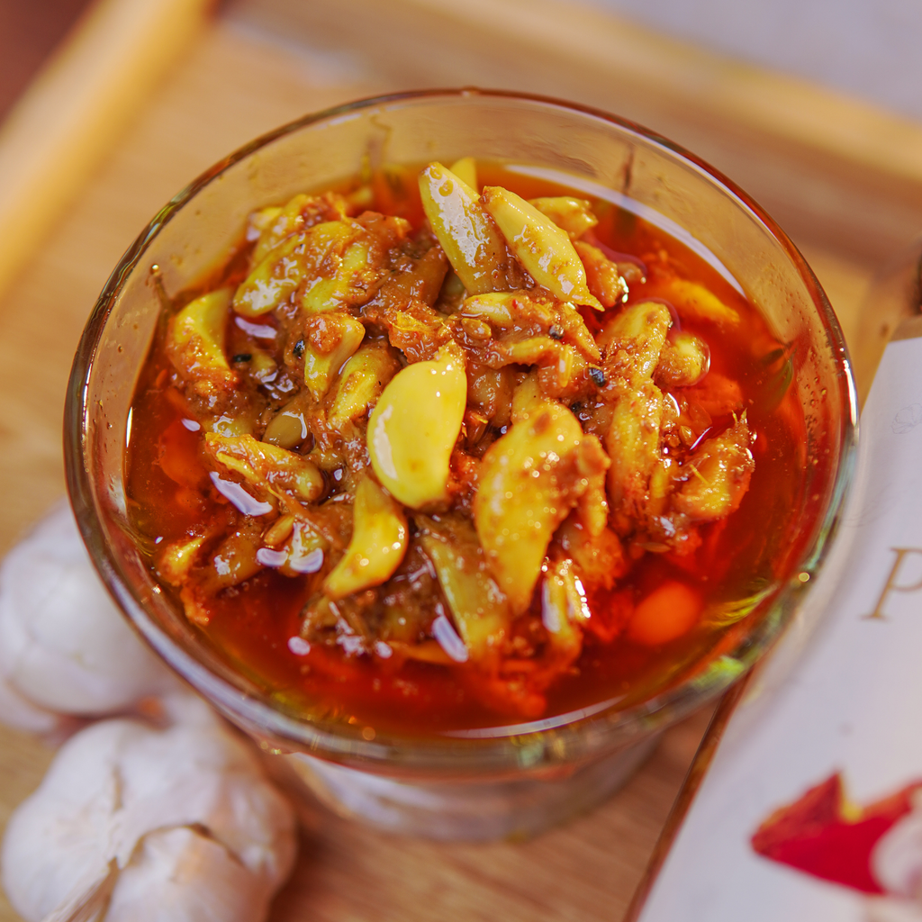 Lahsun Achar – Garlic Pickle