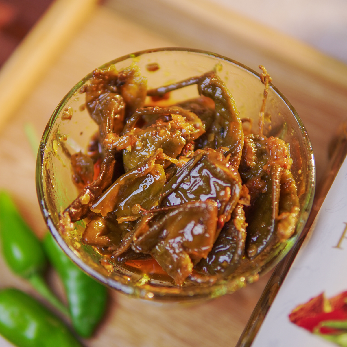 Mirch Achar – Green Chili Pickle