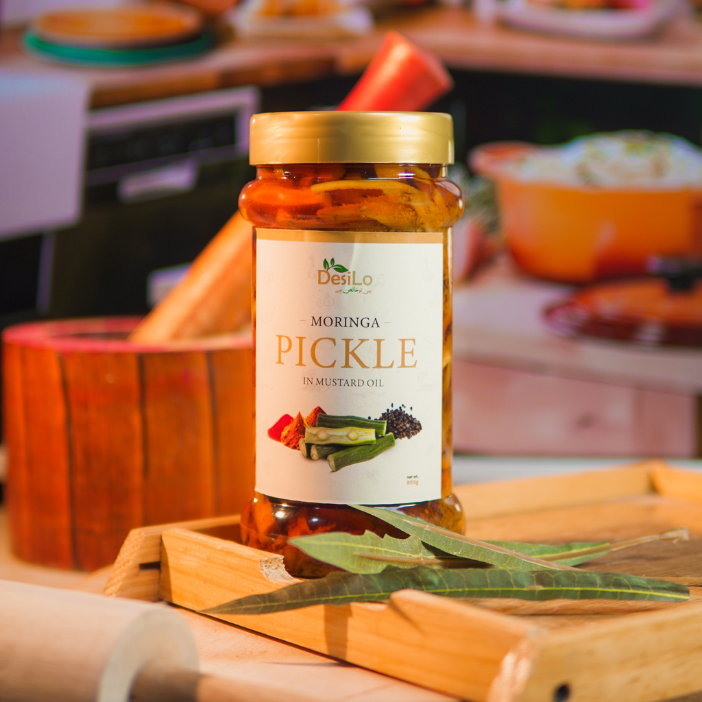 Moringa Achar — Drumstick Pickle