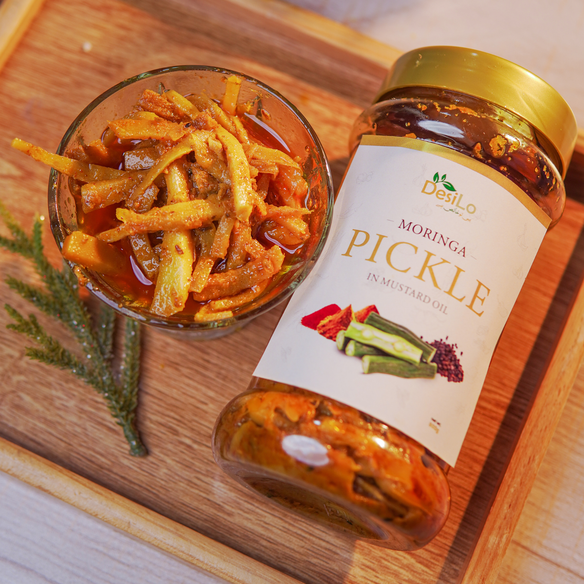 Moringa Achar — Drumstick Pickle