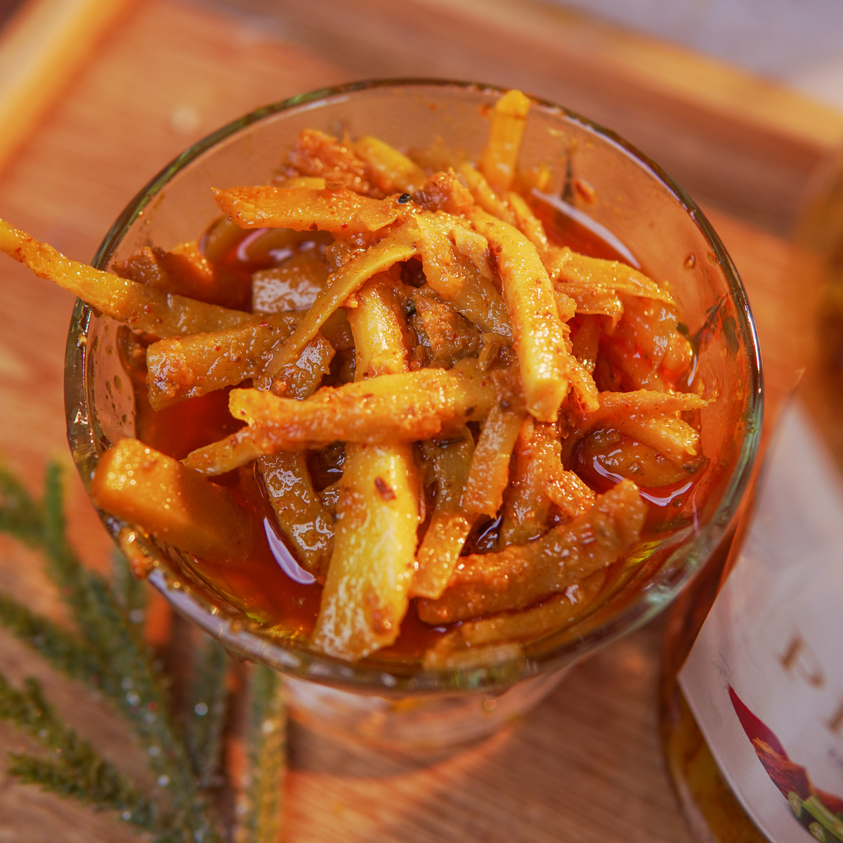 Moringa Achar — Drumstick Pickle