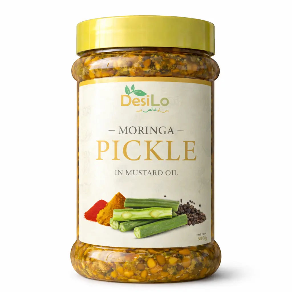 Moringa Achar — Drumstick Pickle