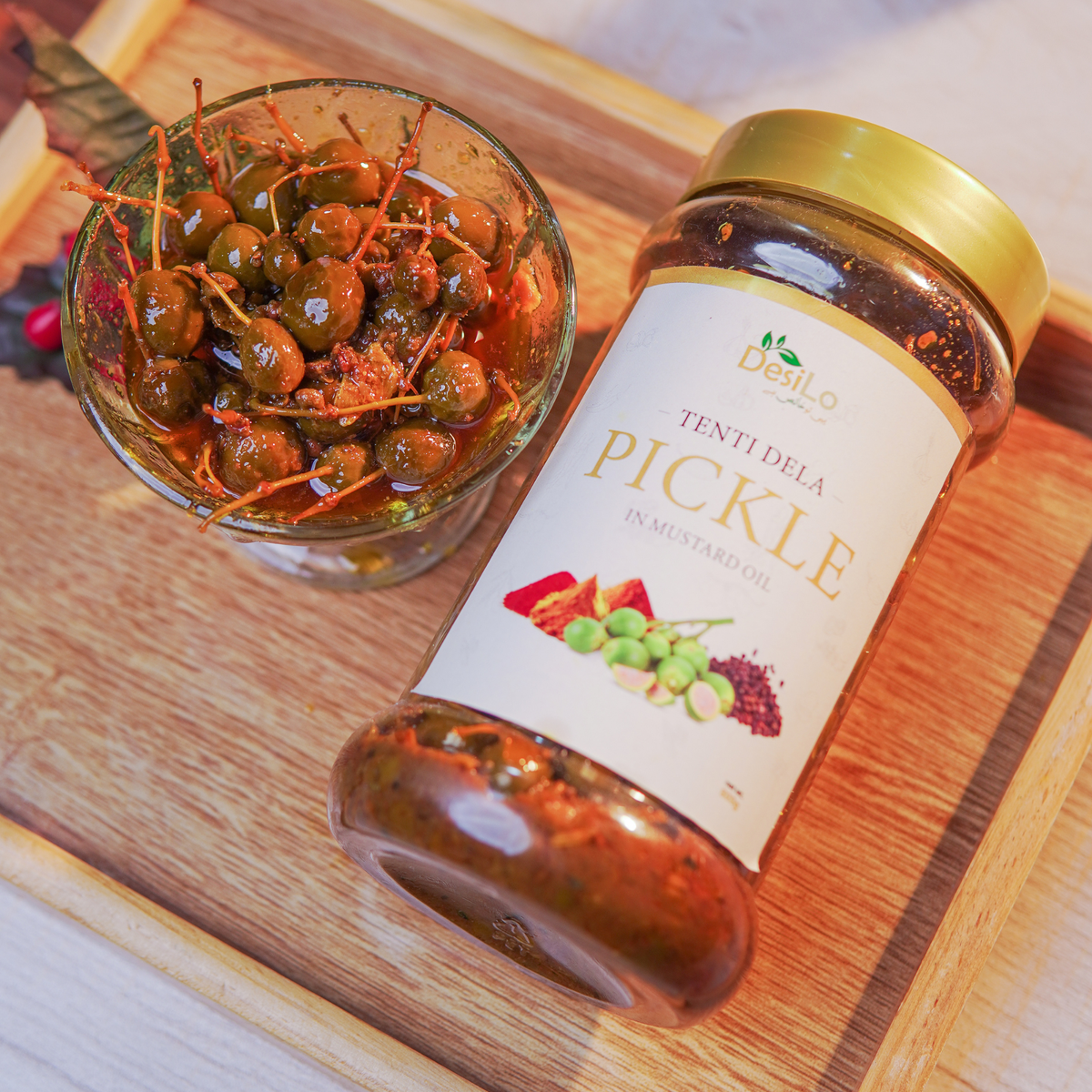 Tenti Dela Achar — Caper Berry Pickle