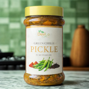 Mirch Achar – Green Chili Pickle