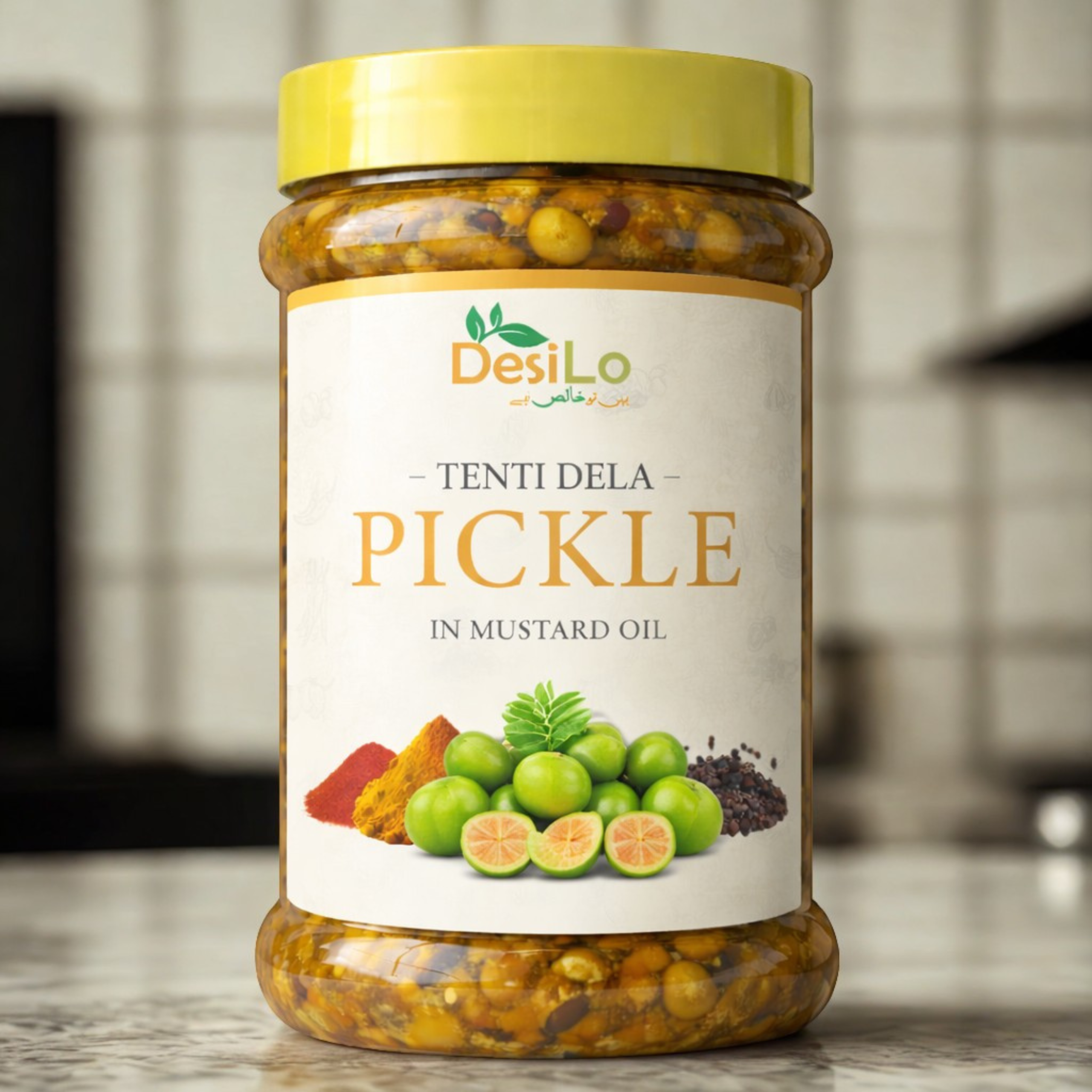 Tenti Dela Achar — Caper Berry Pickle